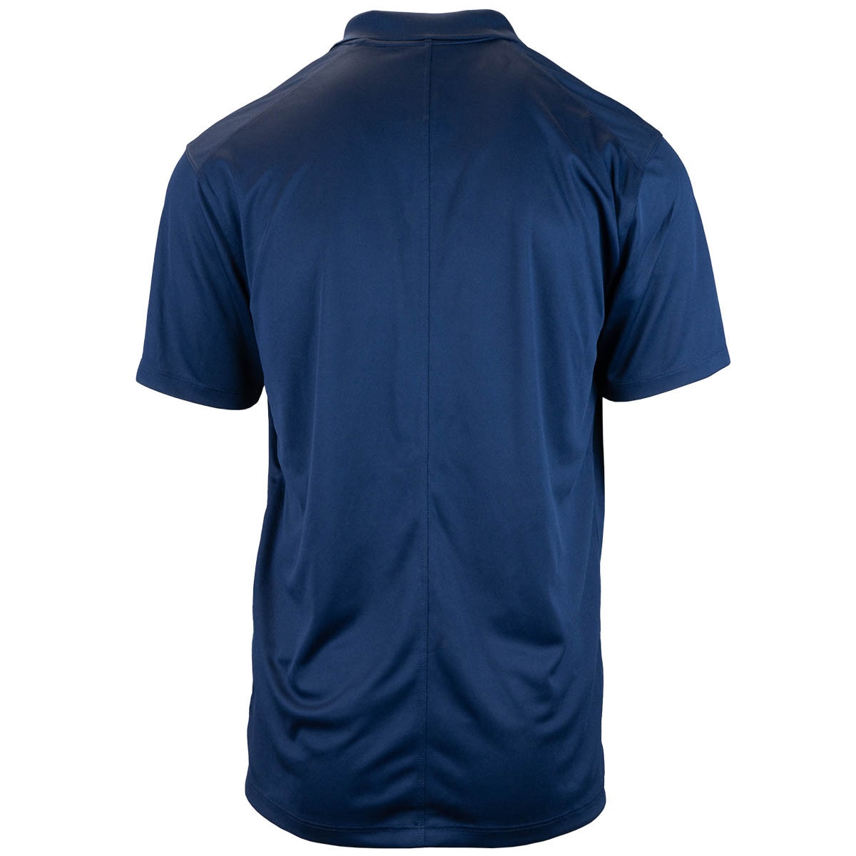 Utah state aggies men's nike embroidered solid navy polo